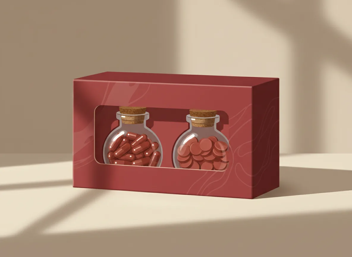 AI-generated illustration of Capsules & Tablets