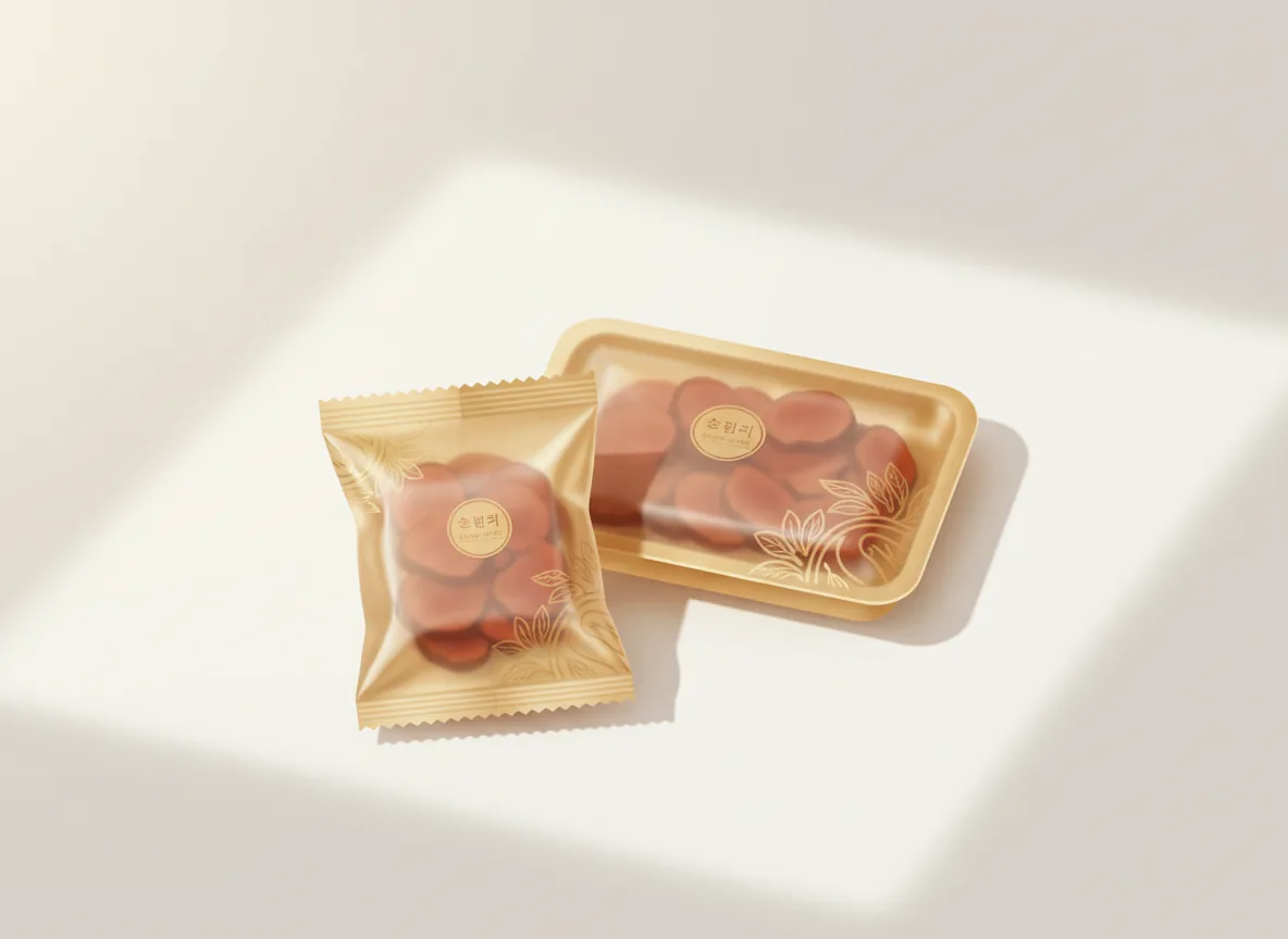 AI-generated illustration of Red Ginseng Candy & Slices